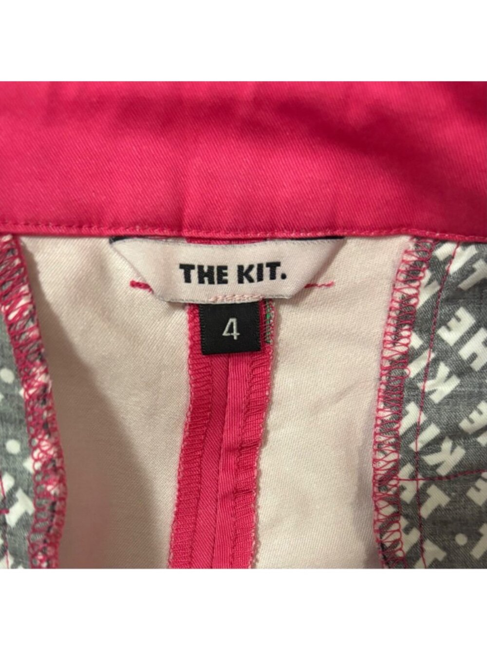 The Kit Tracee Wide Leg Pants Size 4 Pop Pink - Picture 9 of 10
